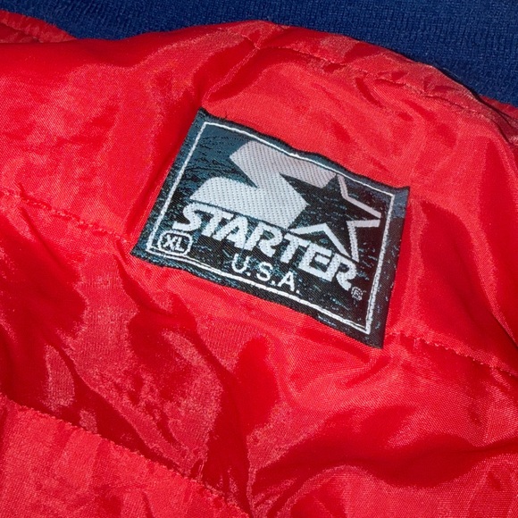 90s Starter New York Giants Authentic Pro Line Satin Jacket XL